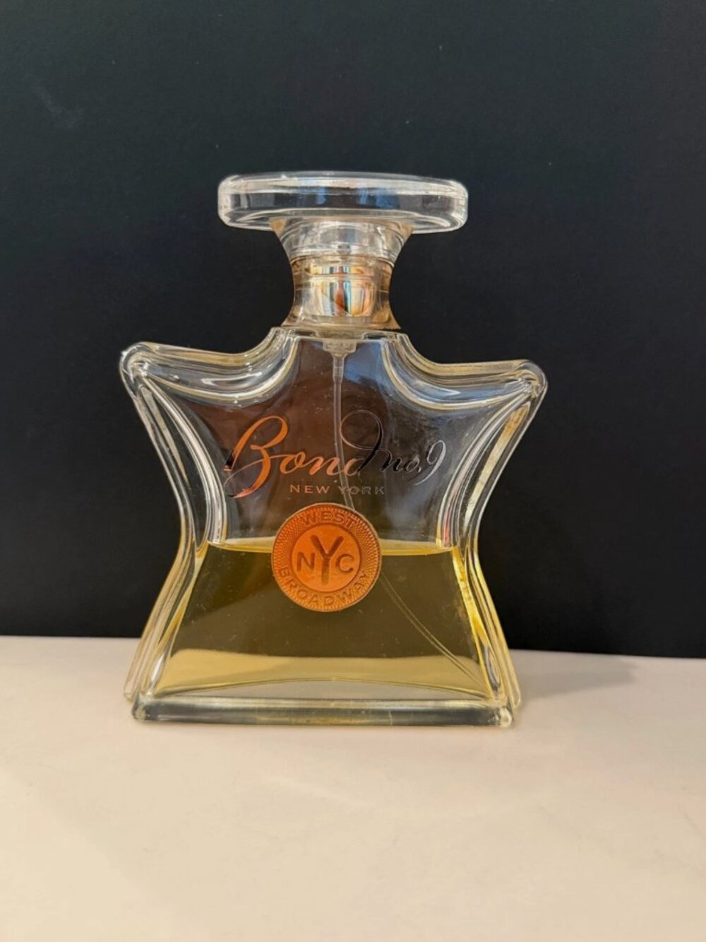 Bond No. 9 West Broadway NYC Perfume 100 ML 3.38 OZ 50% Full